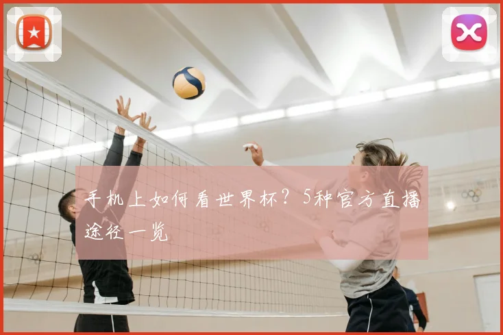 手机上如何看世界杯？5种官方直播途径一览